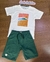 Conjunto Infantil Menino com Bermuda PAISAGEM - Bugbee