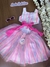 Vestido de Festa Infantil Sem Mangas LISTRA DE CORES - Petit Cherie - comprar online