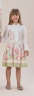 Vestido Infantil Manga Longa Tecido Floral - Petit Cherie - comprar online