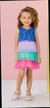 Vestido Infantil em Camadas Coloridas de Tule- Mon Sucré - comprar online