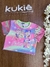 Blusa Infantil Mangas Curtas BARBIE GIRL - Kukie