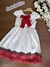Vestido de Festa Infantil Mangas Curtas NATAL BRANCO - Kukie - comprar online