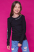 Blusa Juvenil Menina de Mangas Longas Preto ALWAYS READY - Lilimoon - Looks Babilice