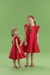 Vestido de Festa Infantil VERMELHO LISTRADO - Petit Cherie - Looks Babilice