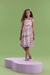 Vestido Infantil de Alças em Tule Estampado ONDAS COLORIDAS - Petit Cherie na internet
