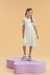 Vestido Infantil com Sobreposição em Tule XADREZ VERDE E SORVETINHOS - Petit Cherie - comprar online