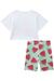 Conjunto Infantil Menina com Bermuda MELON - Kukie na internet