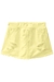 Shorts/Saia Infantil em Sarja AMARELO com Desfiados - Kukie - comprar online