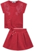 Conjunto Infantil NATAL VERMELHO Menina com Bordado - Kukie - comprar online