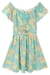 Vestido Infantil AZUL Mangas Curtas ABACAXI - Kukie - comprar online