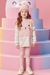 Conjunto Infantil legging e casaco gatinho- Kukie Ref ( 63618 ) - Looks Babilice