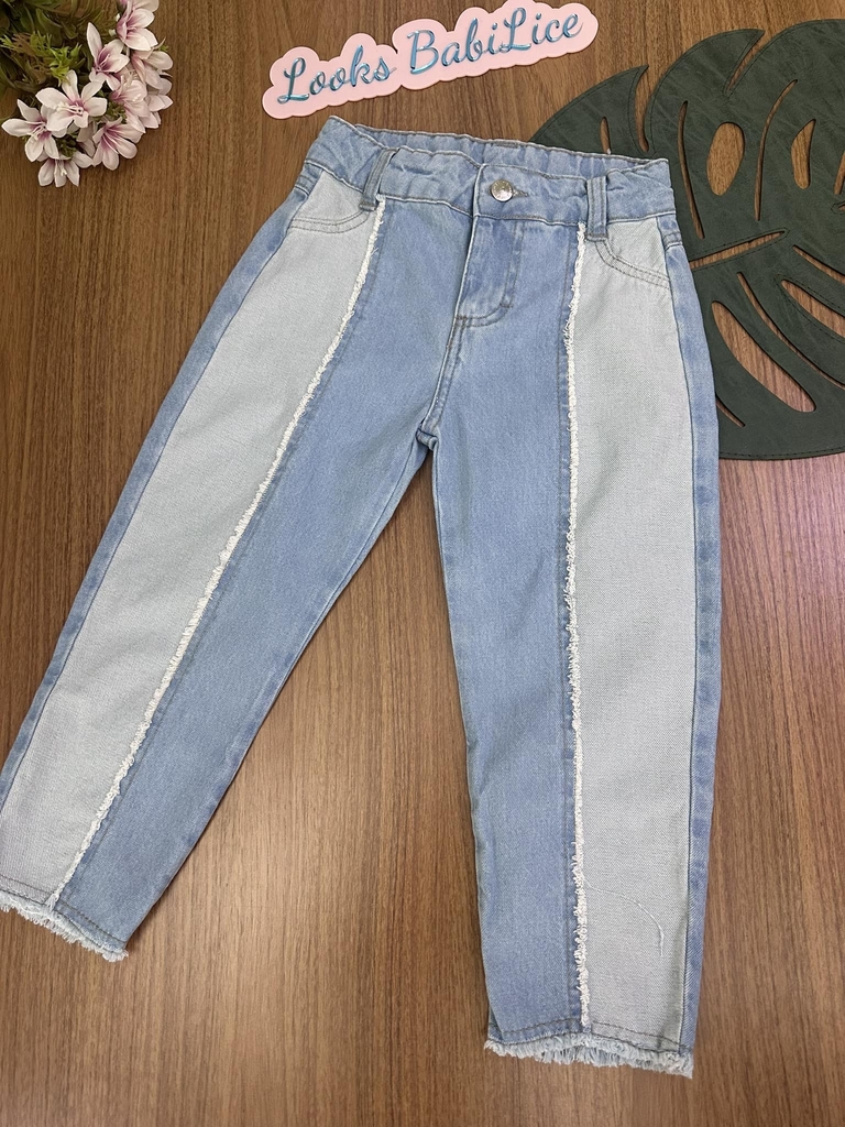 Calça Jeans Infantil Mom TRENDY - Kukie