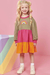 Vestido Infantil Fashion Trendy Faixas Marias - Kukie - Looks Babilice