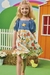 Imagem do Vestido Infantil com Jeans FRUTINHAS TROPICAIS - Kukie