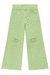 Calça WIDE LEG Infantil em Sarja com Destroyer VERDE - Kukie - comprar online