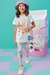 Imagem do Conjunto Infantil Menina com Camiseta e Legging BICHINHOS E FRUTAS - Infanti