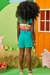 Conjunto Infantil Curto Menina com Cropped e Shorts ARCO-ÍRIS - loja online