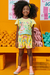 Conjunto Curto Infantil Menina com Shorts MENINA NO LAGO - Kukie - Looks Babilice