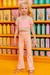 Imagem do Conjunto Infantil Menina com Top e Calça Flare ONDAS E CORES - Kukie