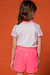 Blusa Infantil Menina de Mangas Curtas RAPOSINHA - Kukie - Looks Babilice