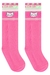 Meia Infantil Menina 3/4 Pink - Kukie (Ref. 68130) - loja online