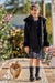 Meia Infantil Menina 3/4 Preto- Kukie (Ref. 68132) na internet