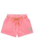 Shorts Infantil Menina em Sarja ROSA - Kukie - comprar online