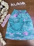 Conjunto Infantil Menina com Saia Midi FUNDO DO MAR - Kukie