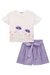 Conjunto Infantil Menina com Shorts FLORES DO JARDIM - Infanti - comprar online