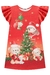 Vestido Infantil Mangas Curtas NATAL VERMELHO - Kukie - comprar online