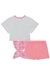 Imagem do Conjunto Infantil Curto Menina com Shorts SEREIA ROSA - Kukie