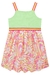 Vestido Infantil de Alças FLORES E NEON - Kukie - comprar online