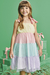 Vestido Infantil de Alças em Tule CORES CANDY - Kukie - loja online