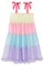 Vestido Infantil de Alças em Tule CORES CANDY - Kukie - comprar online
