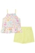 Conjunto Infantil Menina Curto com Shorts/Saia FLAMINGO - Kukie - Looks Babilice