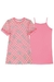 Vestido Infantil de Alças com Sobreposição em Tule XADREZ ROSA NEON - Infanti - comprar online