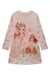 Vestido Infantil Rosa Estampas- Gola - Kukiê (Ref. 70727) - loja online
