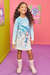 Vestido Infantil Gola - Ursinhos Neve - Kukiê (Ref. 70733) - comprar online