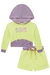Conjunto Infantil de Blusão Boxy e Shorts em Moletom- Kukie -71628 - loja online