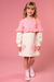 Vestido Infantil Rosa Babadinho e Aplique Coraçao - Kukie - 72188 - comprar online