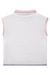 Vestido Infantil Estampado + Colete Branco Solto - Kukie- (Ref. 72266) - comprar online