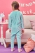 Pijama Macacão em Fleece Liso (72296) - loja online