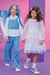 Vestido Infantil em Fly Tech Colorido e Tule - Kukie -72458 na internet