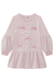 Vestido Infantil Cinza - Manga Longa - Lacinhos em Veludo- Kukie (Ref. 72498) - loja online