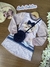 Vestido Infantil em Moletinho Manga Longa + Bolsa em Pelo Brilho - Kukie - 73379