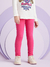 Conjunto Infantil Blusa e Calca Legging Rosa Lisa - Momi- H5370 - comprar online
