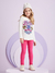 Conjunto Infantil Blusa e Calca Legging Rosa Lisa - Momi- H5370 - Looks Babilice
