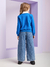 Calça Jeans Infantil Menina com Cós de Elástico - Momi (Ref. H4940) - comprar online