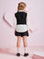 Camisa Infantil Branco Manga Longa Gola c/ Detalhe - Momi (Ref. H4917) na internet