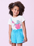 Conjunto Infantil Blusa e Short em Malha - MOMI- J6073 na internet